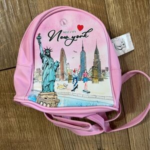Pink New York City Backpack